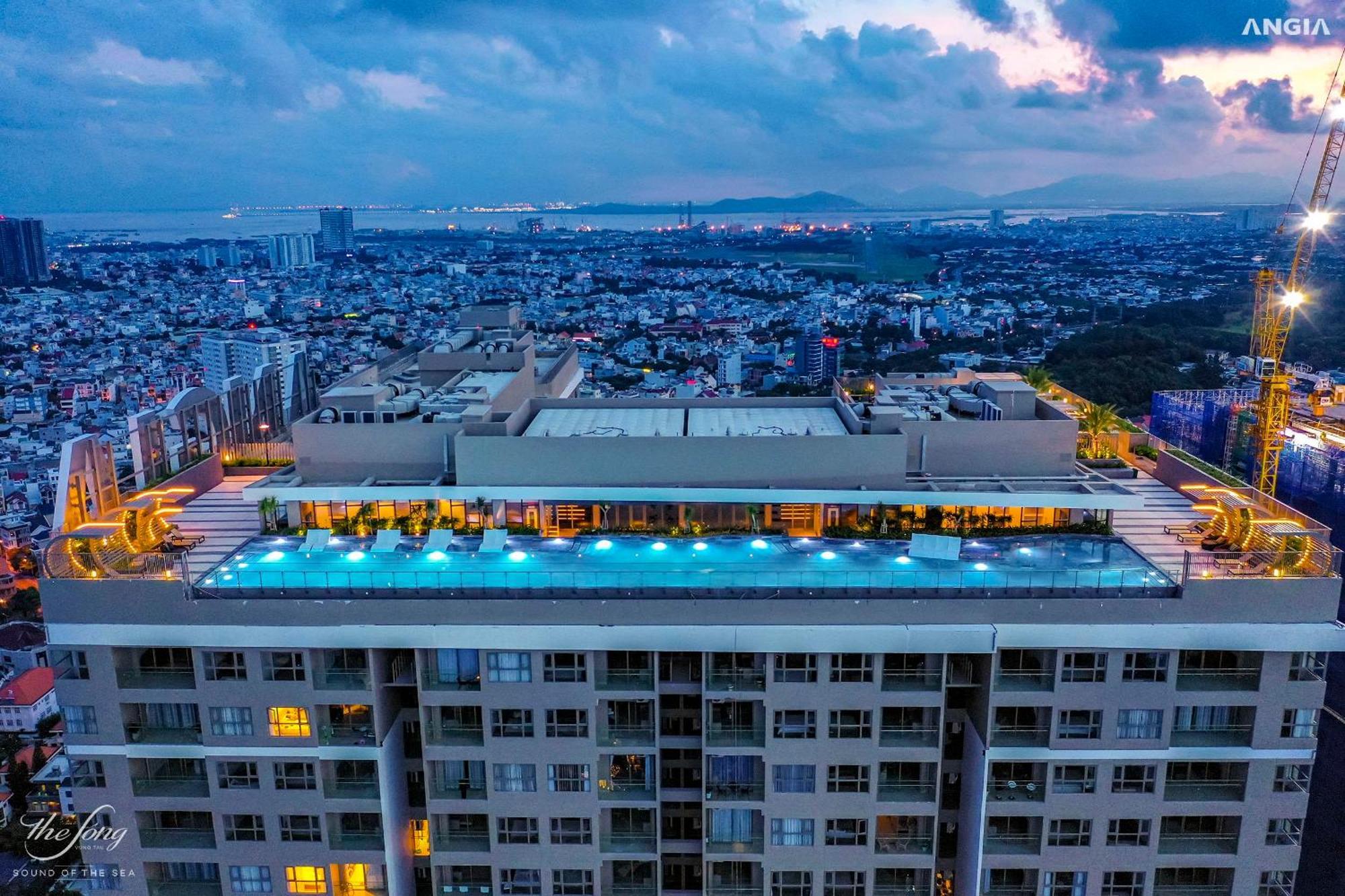 Vung Tau The Song Apartment - Ruby Homestay Buitenkant foto