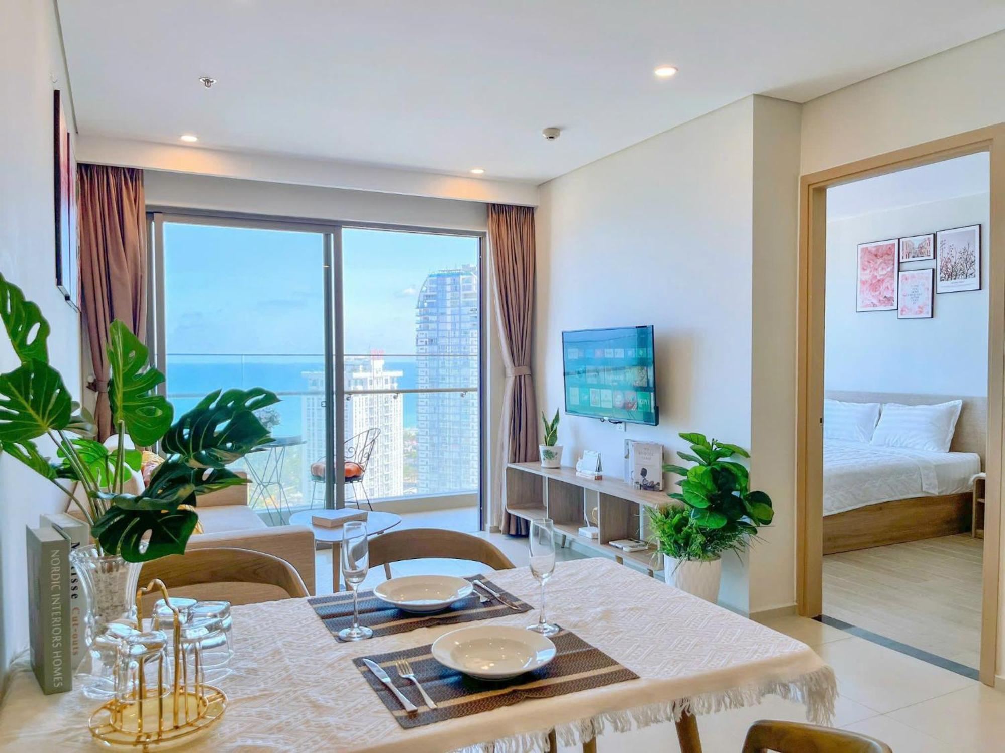Vung Tau The Song Apartment - Ruby Homestay Buitenkant foto