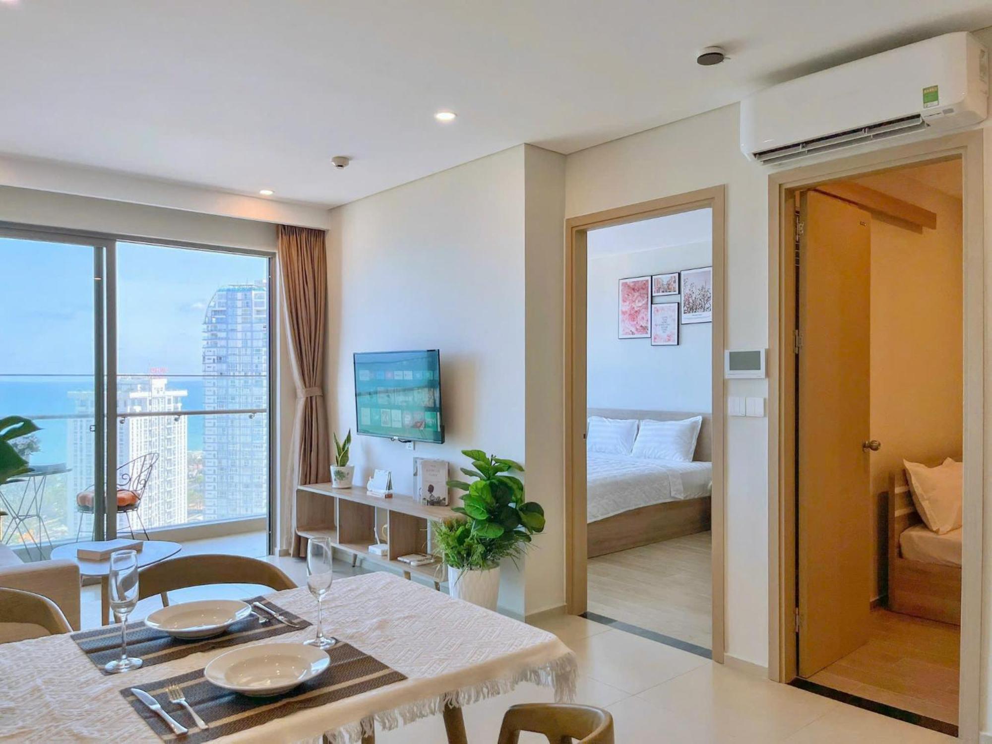 Vung Tau The Song Apartment - Ruby Homestay Buitenkant foto