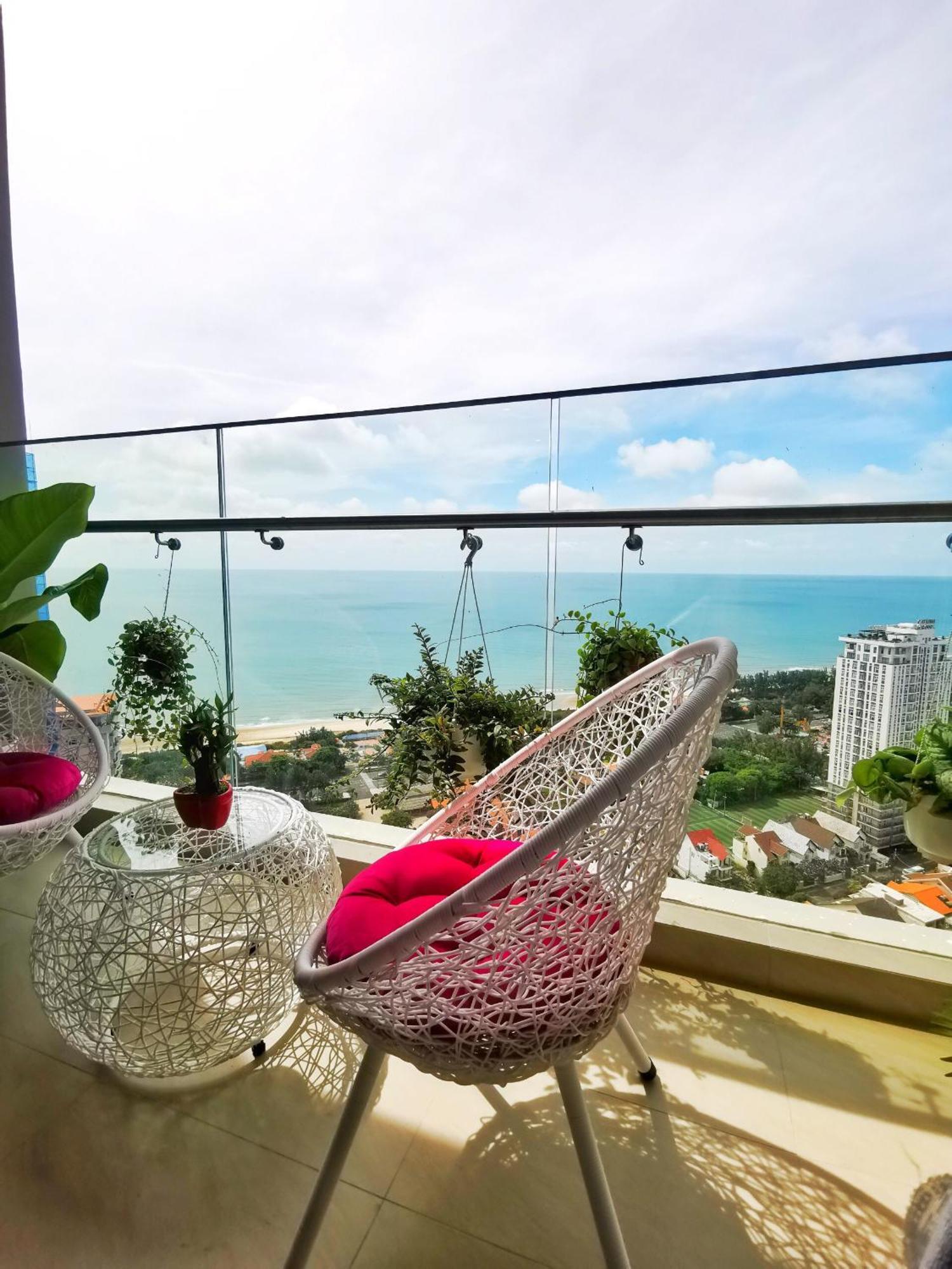 Vung Tau The Song Apartment - Ruby Homestay Buitenkant foto