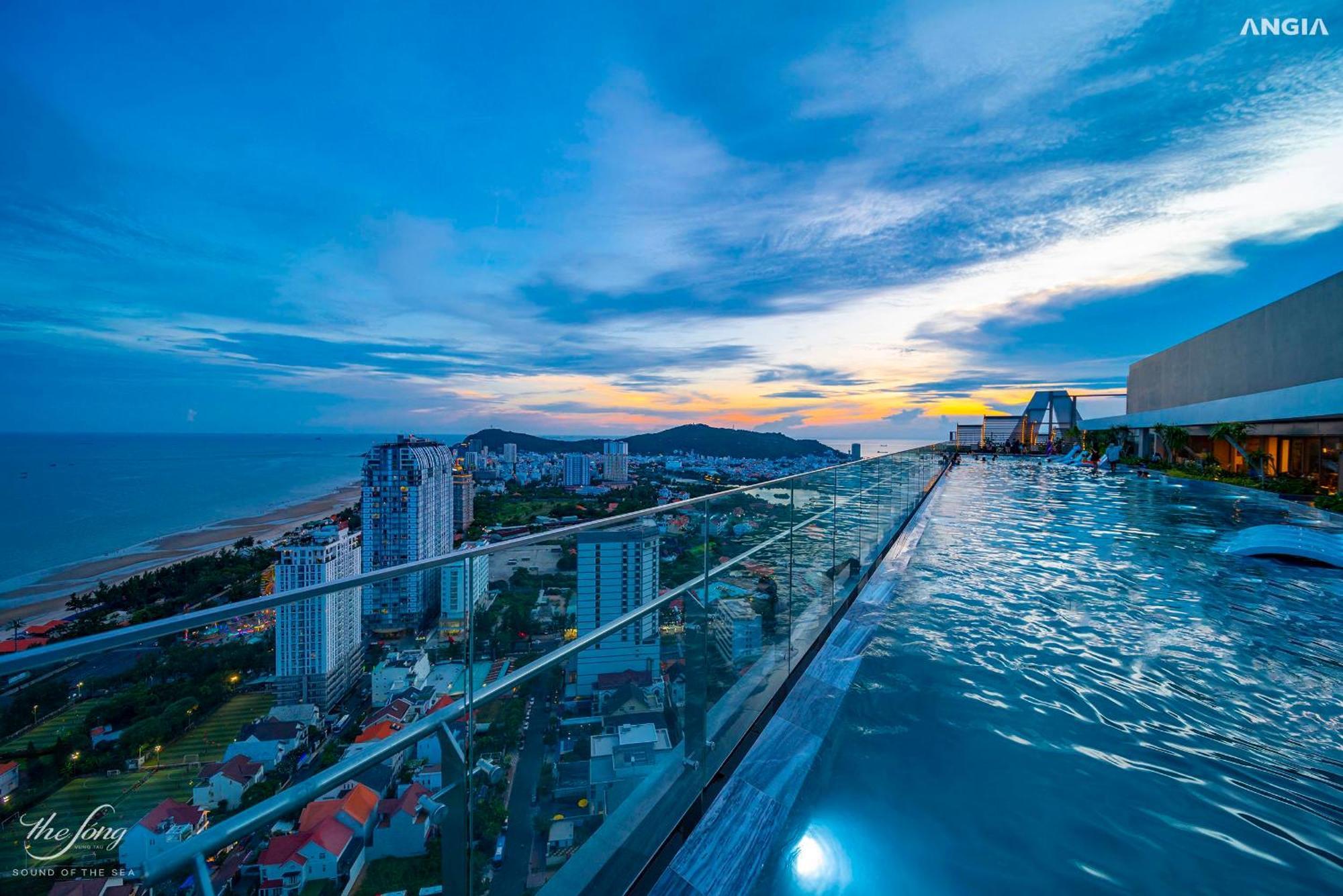 Vung Tau The Song Apartment - Ruby Homestay Buitenkant foto
